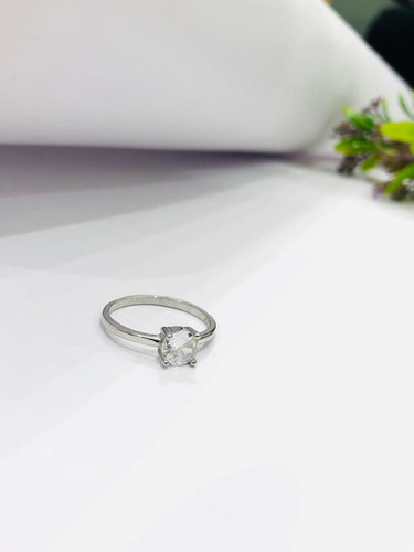 925 Silver Round Plain Ring